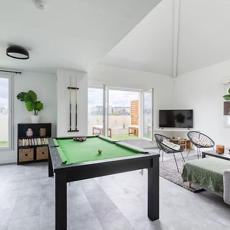 Premium Flat 6 People With Billard And Terrace Stade De France Saint-Denis  Kültér fotó