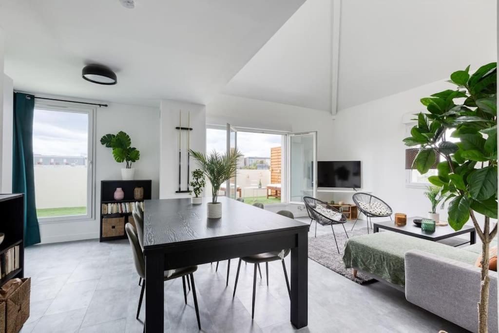 Premium Flat 6 People With Billard And Terrace Stade De France Saint-Denis  Kültér fotó