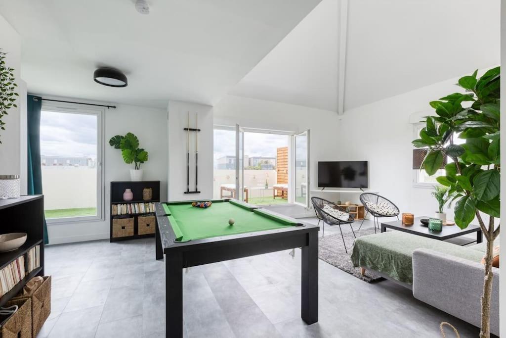 Premium Flat 6 People With Billard And Terrace Stade De France Saint-Denis  Kültér fotó
