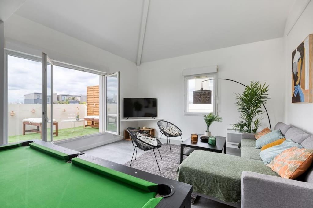 Premium Flat 6 People With Billard And Terrace Stade De France Saint-Denis  Kültér fotó