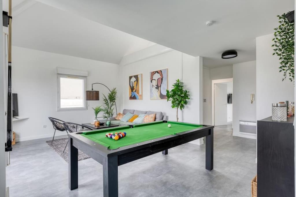 Premium Flat 6 People With Billard And Terrace Stade De France Saint-Denis  Kültér fotó