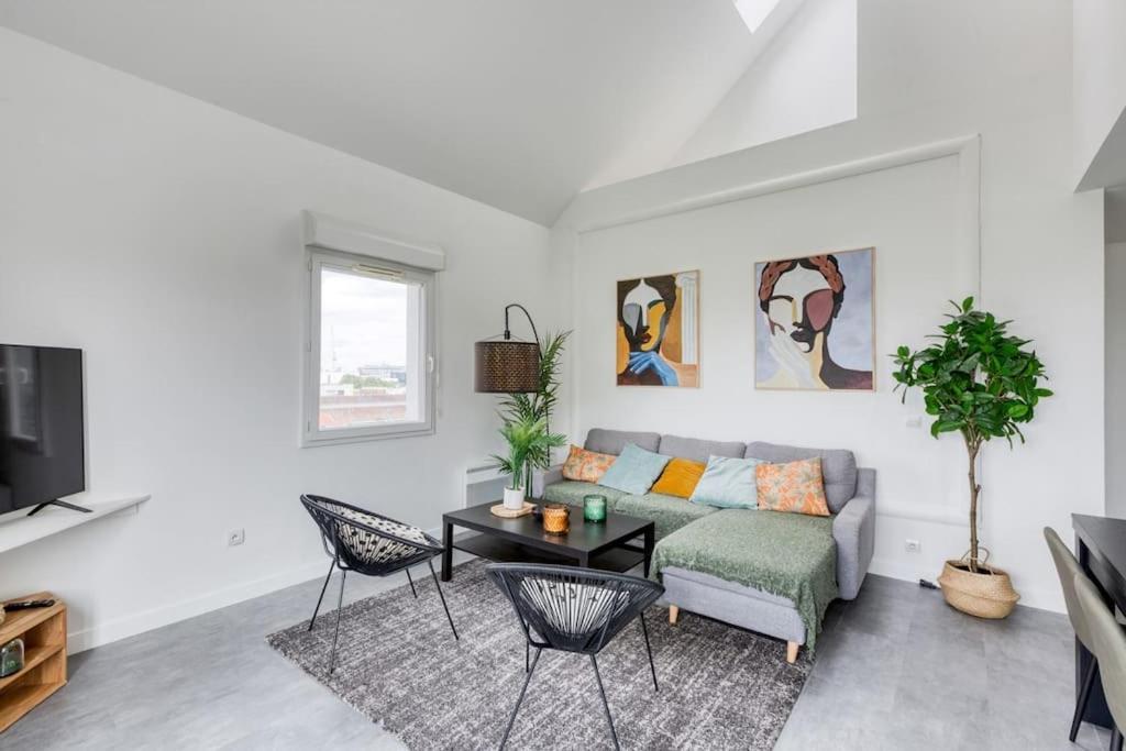 Premium Flat 6 People With Billard And Terrace Stade De France Saint-Denis  Kültér fotó